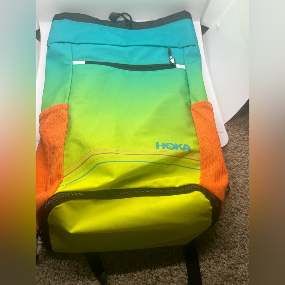 Hoka Drawstring Backpack NEW
